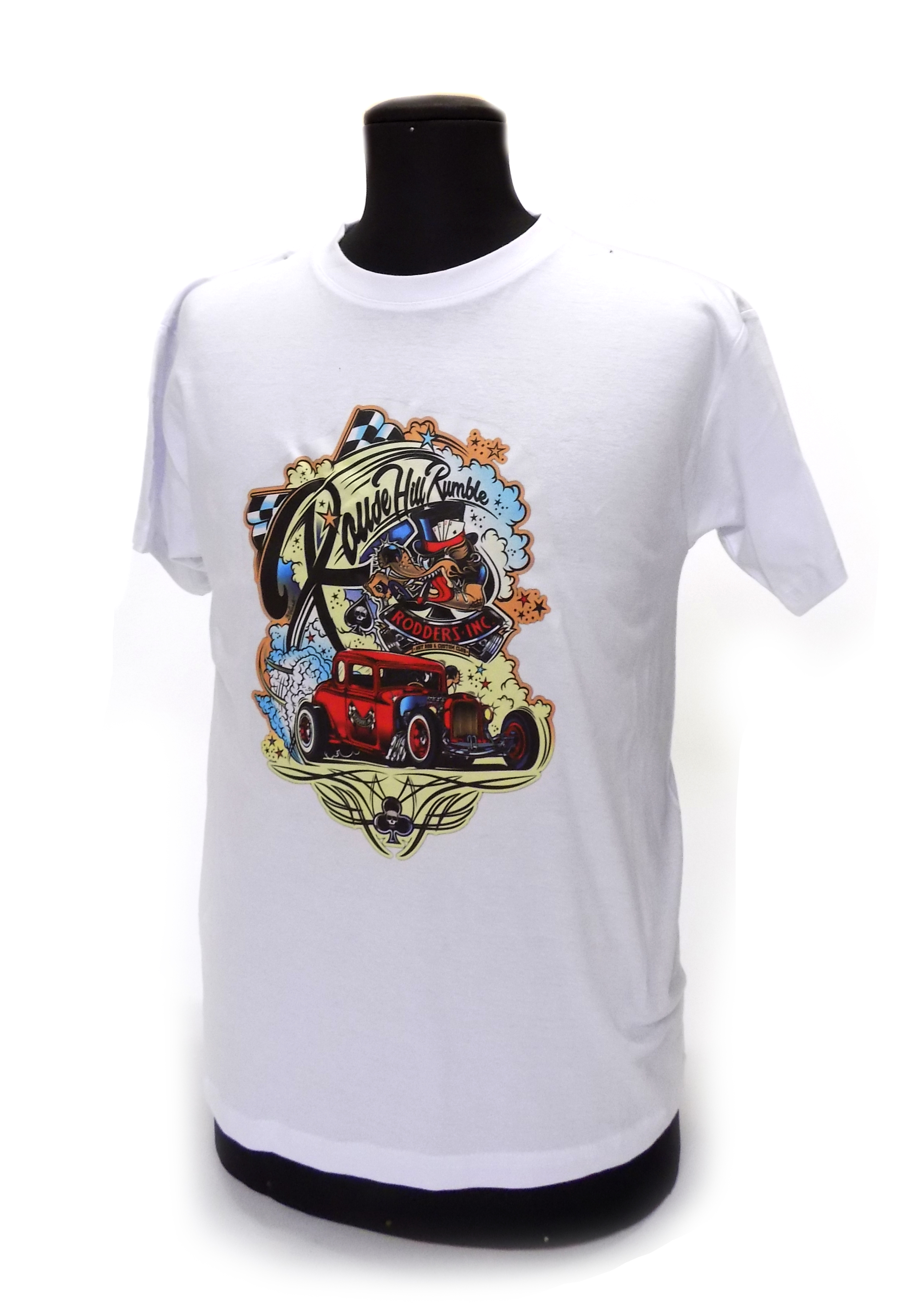 maglietta con scritta personalizzata