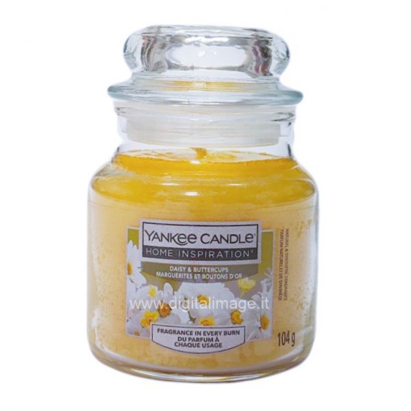 ynkee candle daisy & buttercups