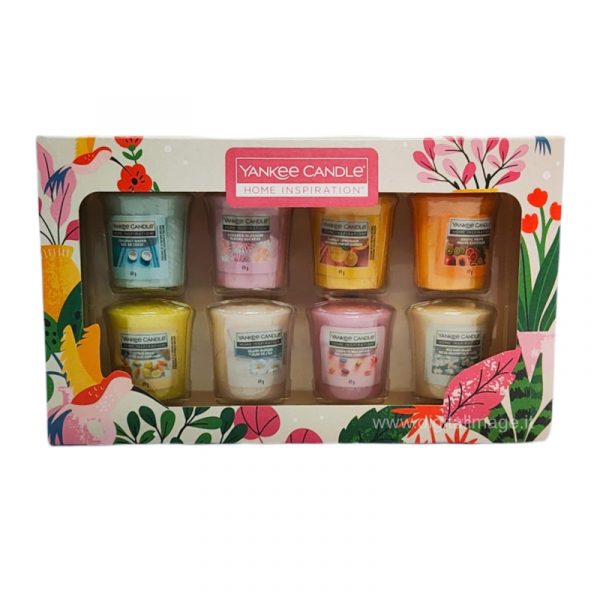 confezione 8 candele yankee candle