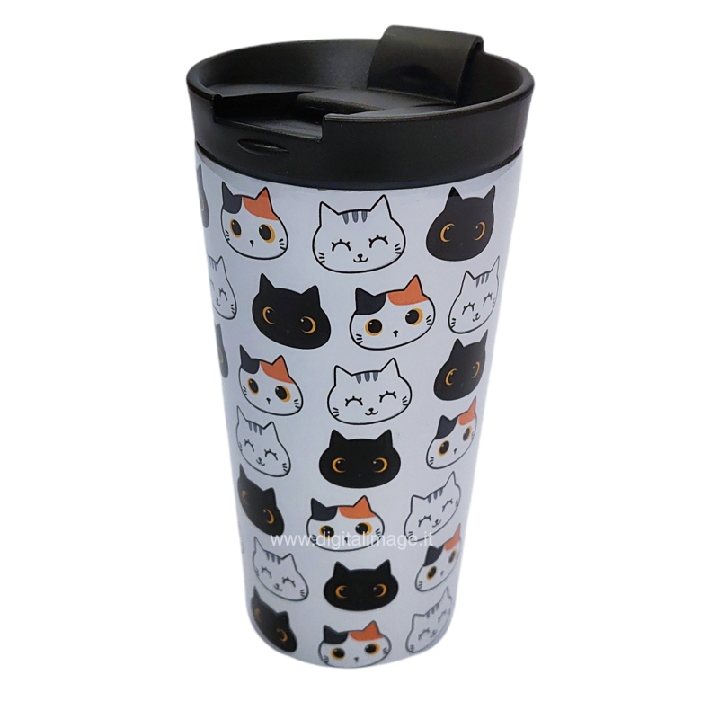 TAZZA GATTI MUG TERMICA I-DRINK - DIGITAL SERVICE IMAGE