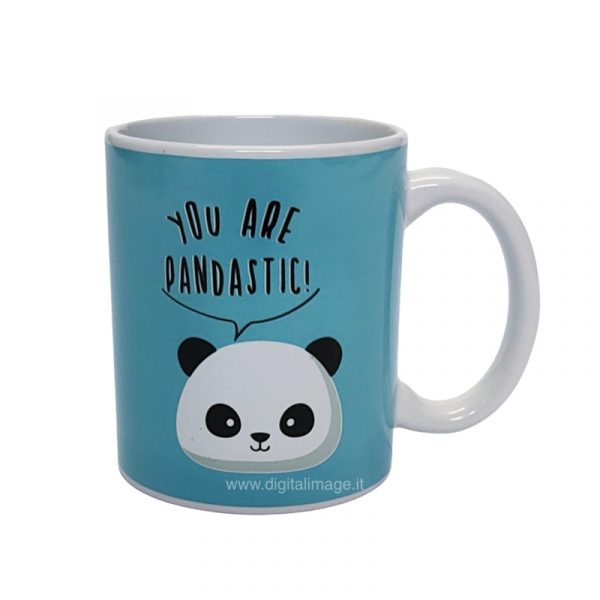 tazza panda in ceramica