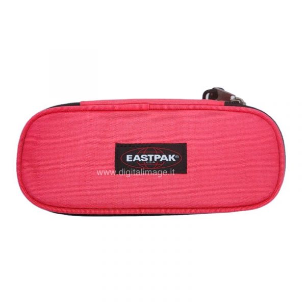 astuccio ovale eastpak peppy pink