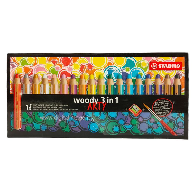 Pastelli Stabilo Woody 3 in 1 18 pezzi Pagina 1 di 0 - DIGITAL SERVICE IMAGE