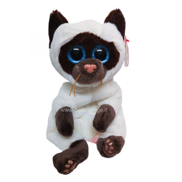 peluche beanie babies special miso gatto siamese