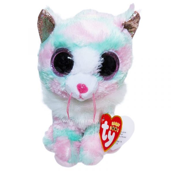 peluche Ty opal gattino 15 cm colori pastello