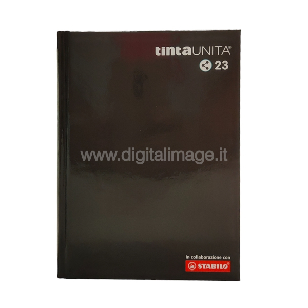 diario Tinta Unita Stabilo 2023 nero