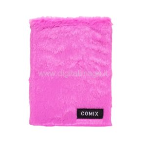 Agenda Comix Special Fur Pink 2023 in peluche rosa