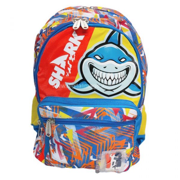 zaino scuola shark squalo