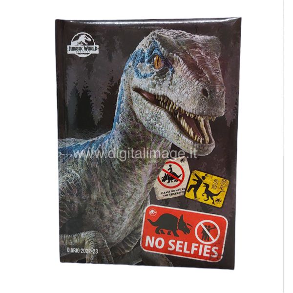 cartoleria online diari datati jurassic world