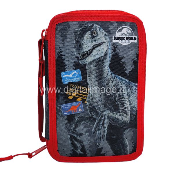 astuccio jurassic world