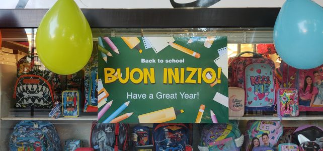 Ricomincia la scuola si ritorna a scuola