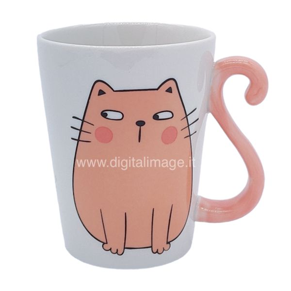 TAZZA GATTO ROSSO - DIGITAL SERVICE IMAGE