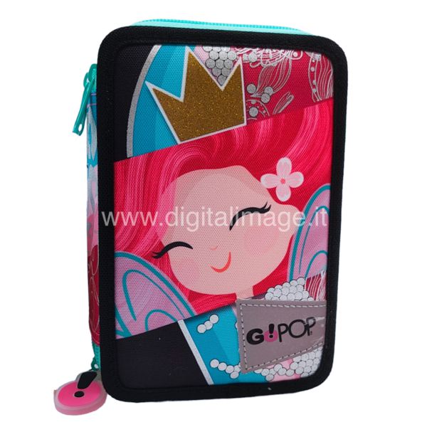 astuccio gopop principessa 3 cerniere