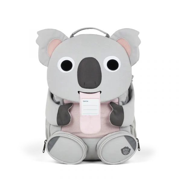 zaino asilo koala ergonomico con lingua che esce