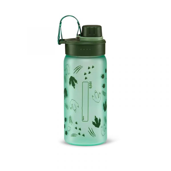 borraccia rgobag dino in tritan con spazio per il nome