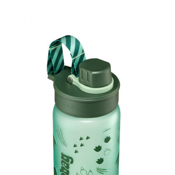 borraccia rgobag dino in tritan con dinosauri e tappo salva goccia