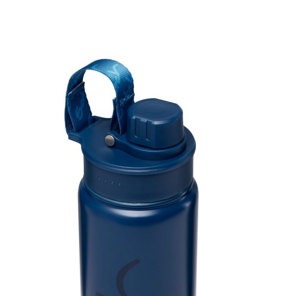 borraccia termica blu satch con tappo che non si stacca