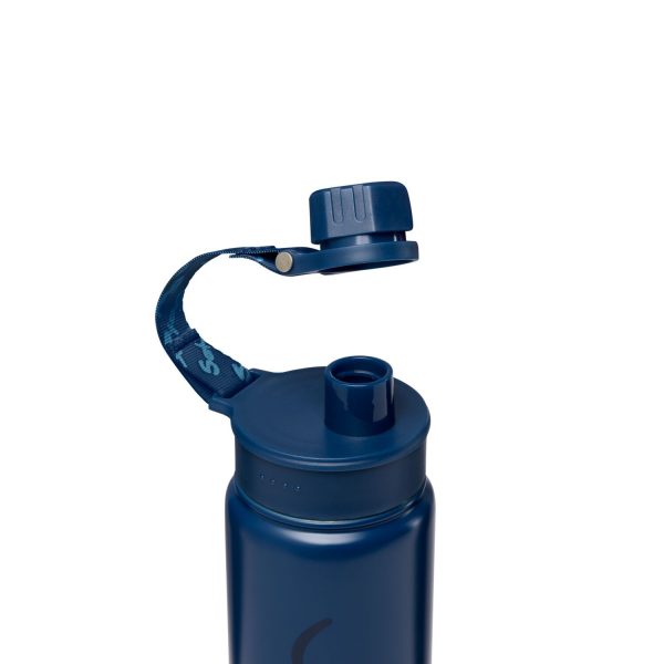 borraccia termica blu satch con tappo salvagoccia