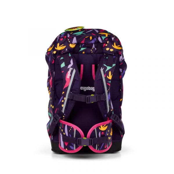 zaino ergonomico ergobag junglebear per scuola elementare con schienale ergonomico
