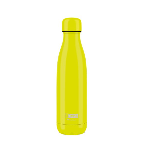 borraccia termica gialla 500 ml (giallo fieno)