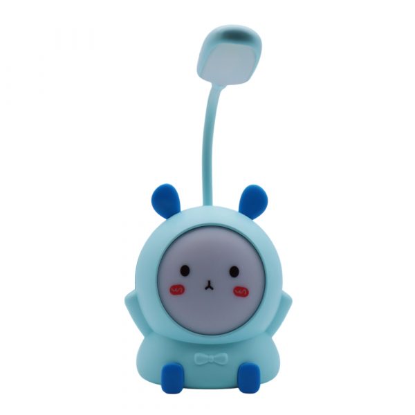 lampada orsetto azzurro con doppia luce