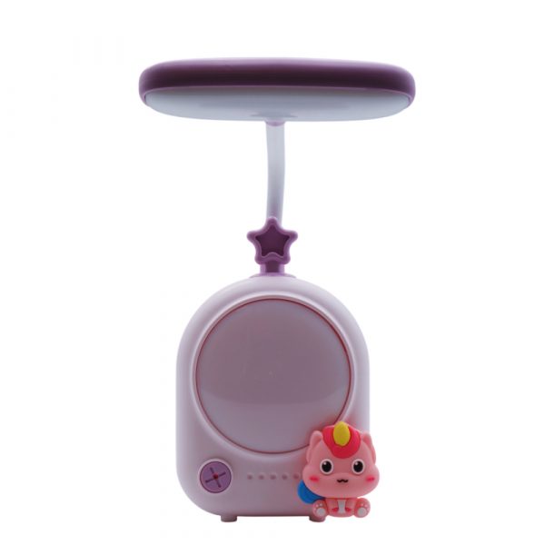 lampada unicorno con ricarica usb