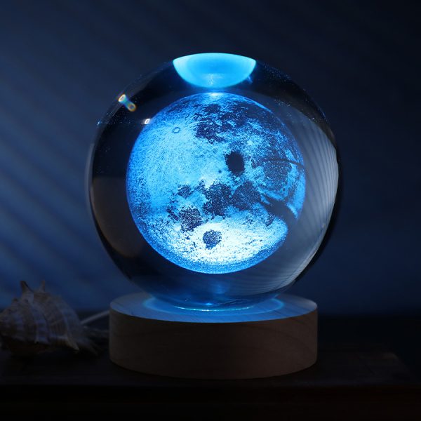 lampada sfera luna