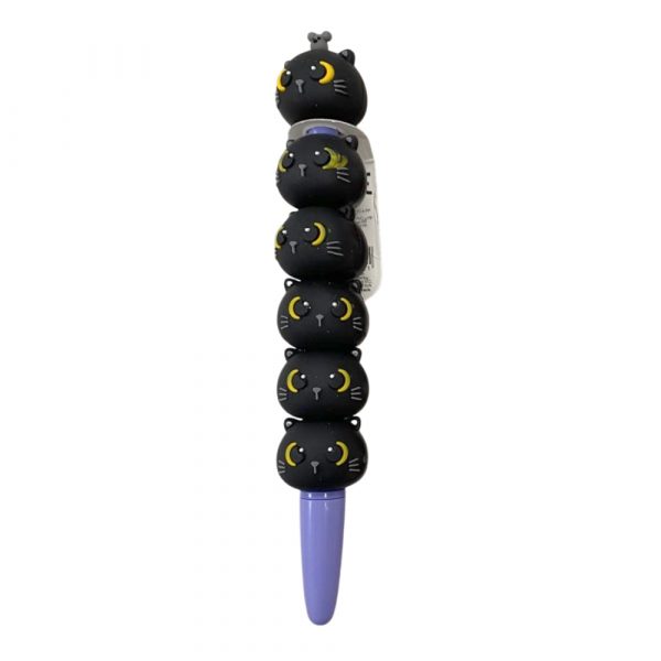 penna gatto nero spinner