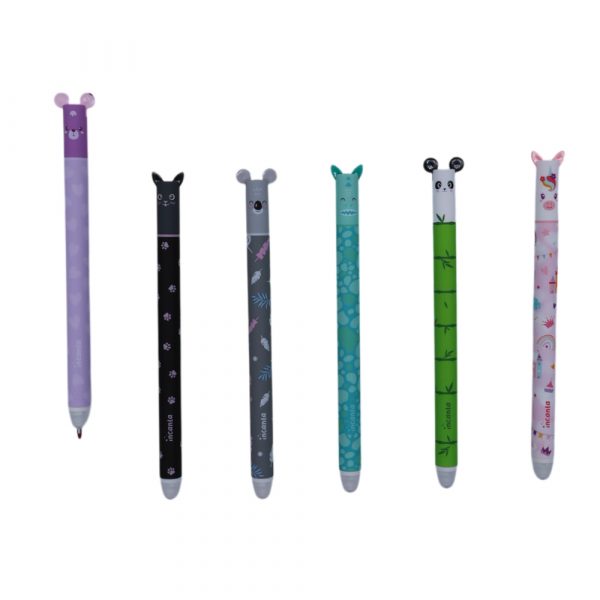 penna cancellabile animali con click