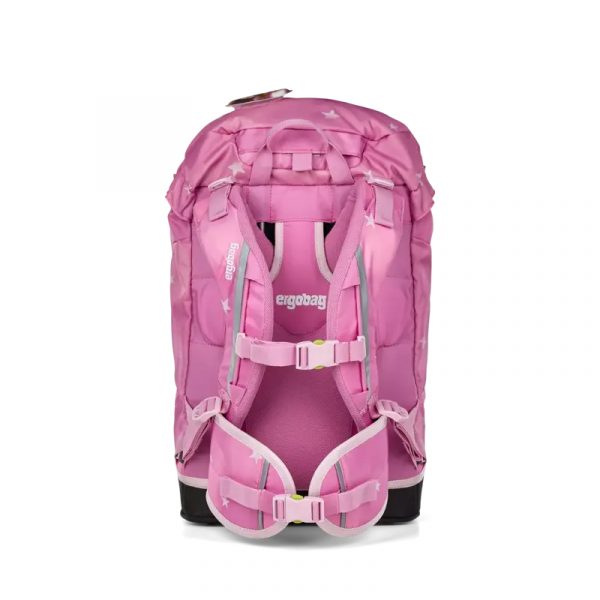 zaino ergobag prime magic cloudbear con sistema di regolazione in altezza